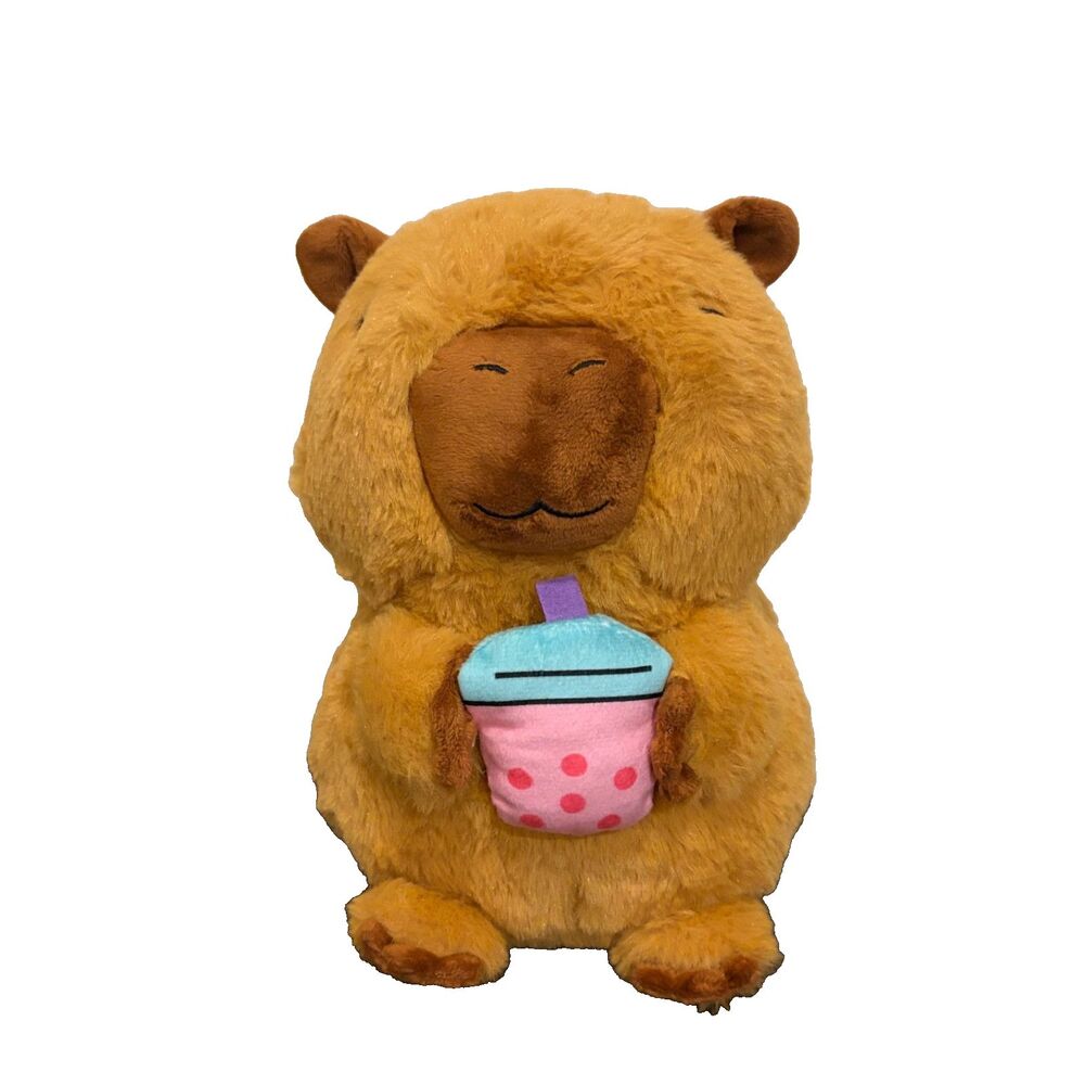 Jazwares Cloud & Cuddly Capybara Plush Stuffed Animal Brown